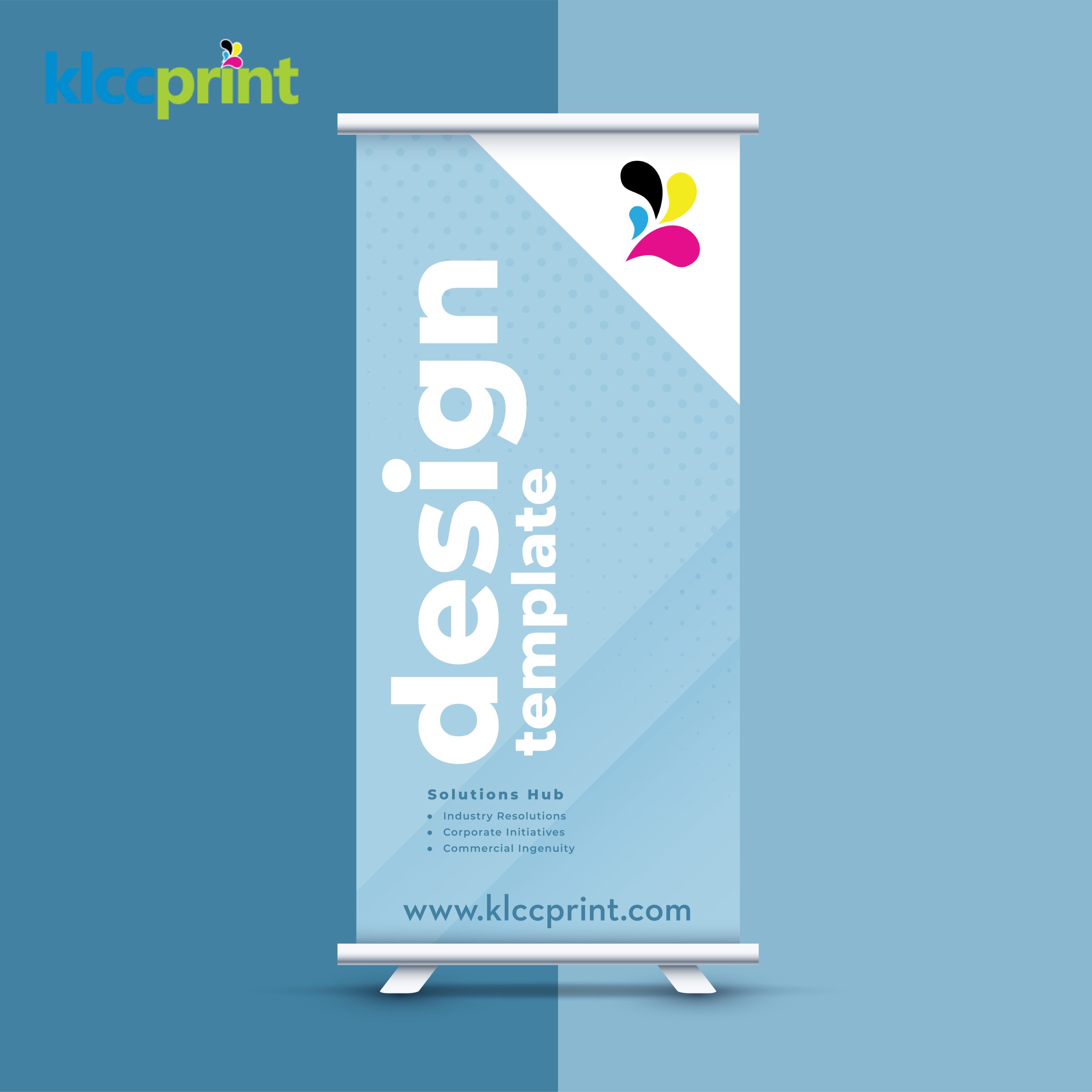 Premium Roll Up Bunting Stand & Roll-Up Banner Printing Malaysia
